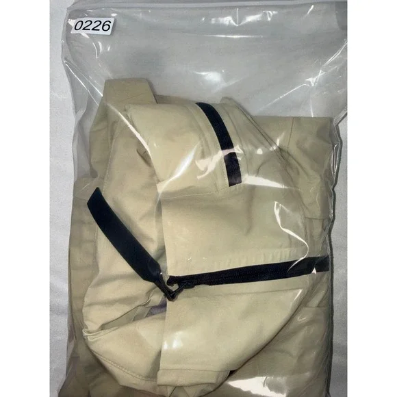 Adidas MYSHELTER RAIN.RDY Jacket Beige Tan Waterproof Hooded Coat M Women's - Picture 14 of 14